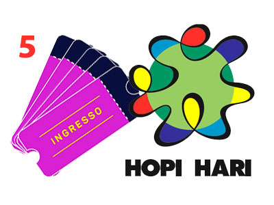 5 ingressos para Hopi Hari